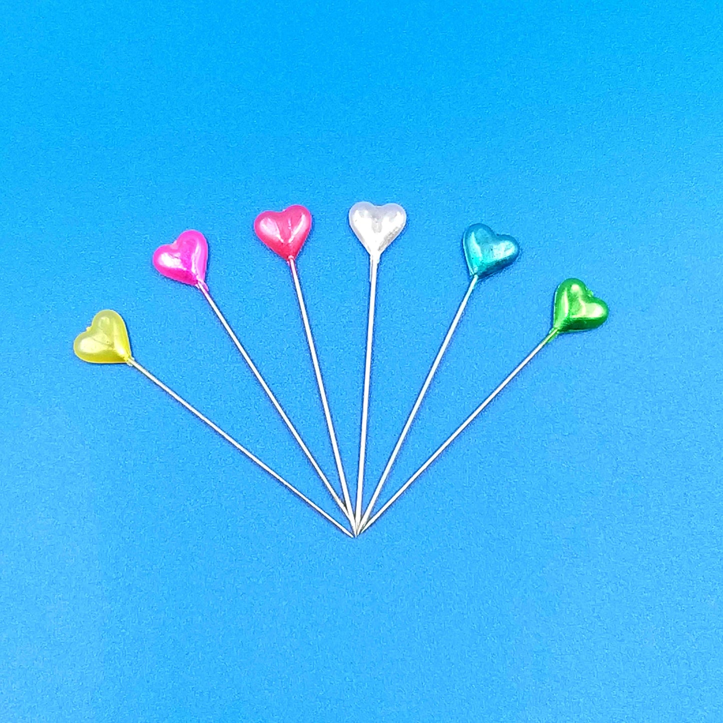 Heart Sewing Pin Set