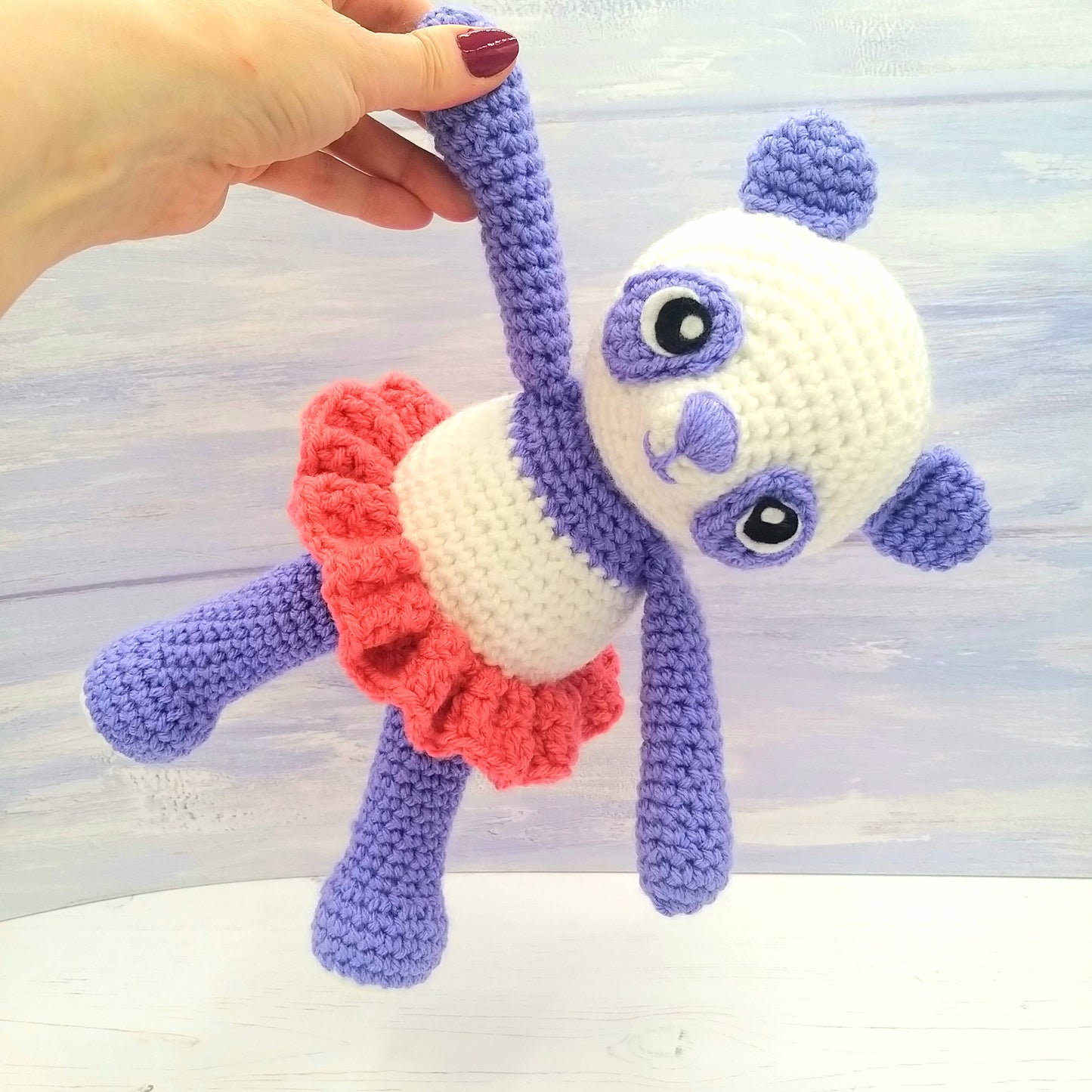 Peter and Melinda the Panda - PDF Crochet Pattern