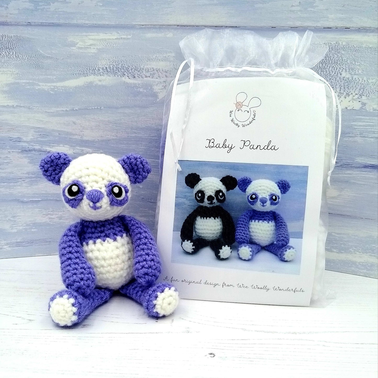 Baby Panda Mini Crochet Kit