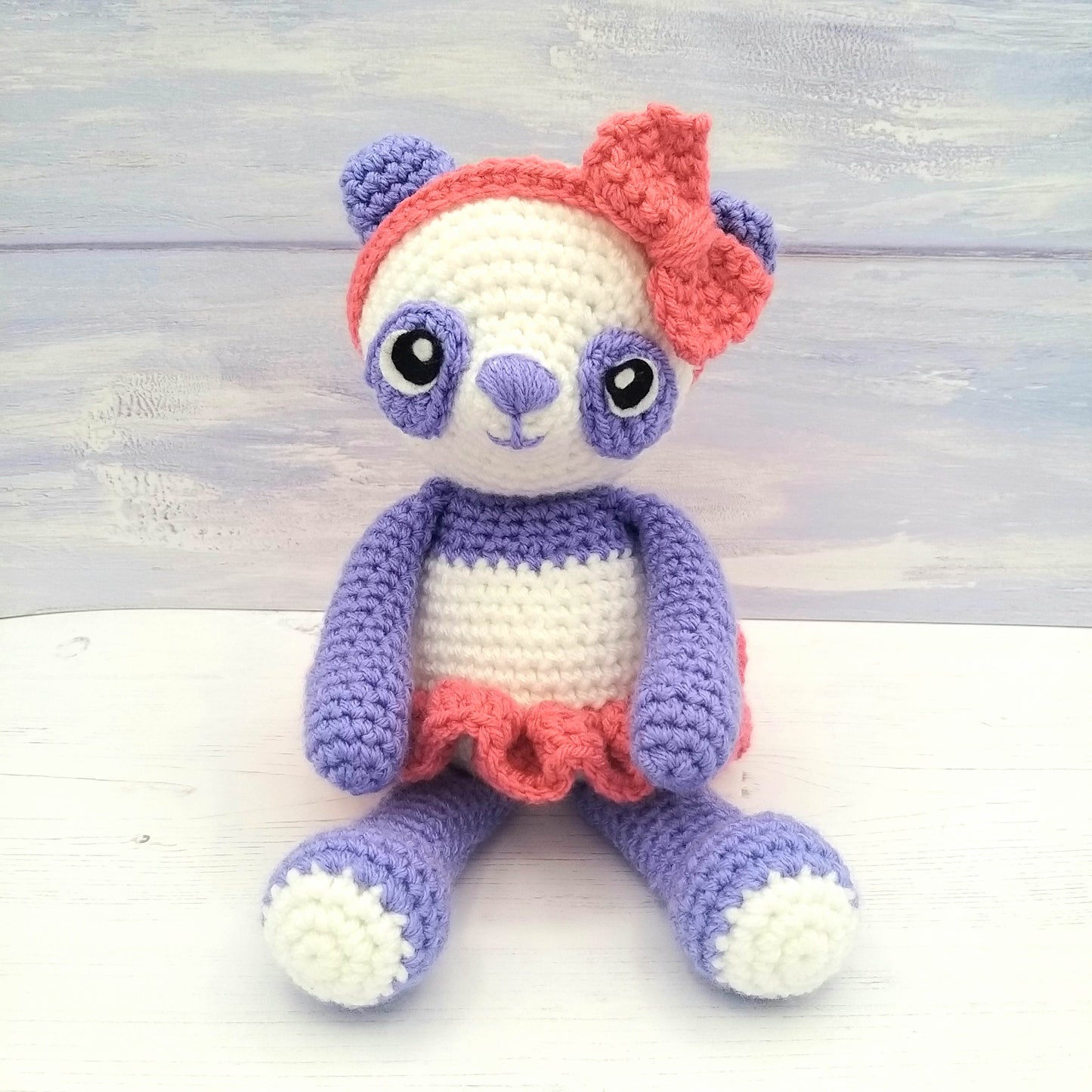 Peter and Melinda the Panda - PDF Crochet Pattern