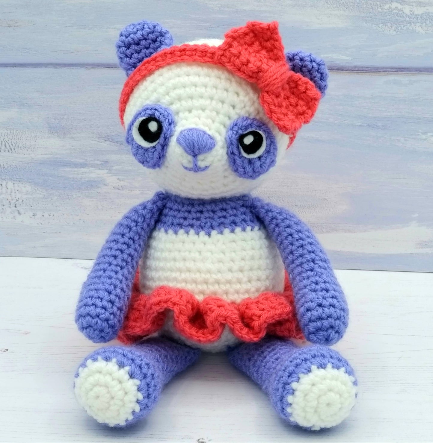 Peter the Panda and Melinda the Panda Luxury Crochet Kit!