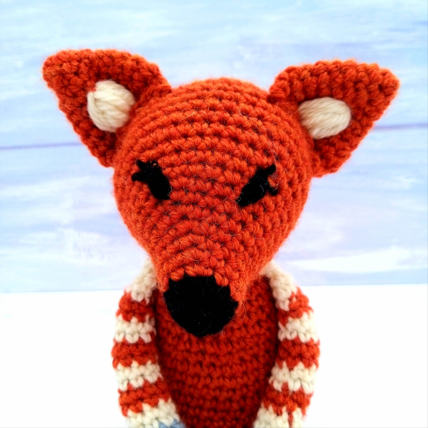 PDF Crochet Pattern - Flash, Freddie & Flossie the Fox Pattern