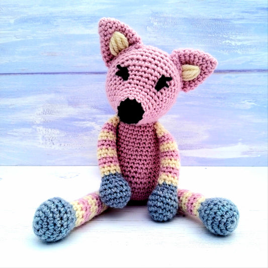 PDF Crochet Pattern - Flash, Freddie & Flossie the Fox Pattern