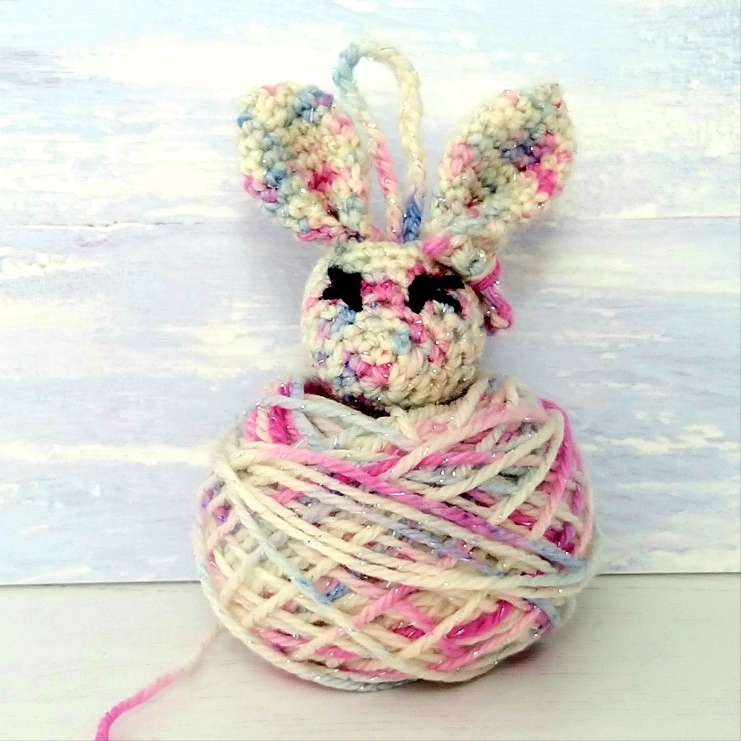 Bunny Tree Ornament Free PDF Crochet Pattern