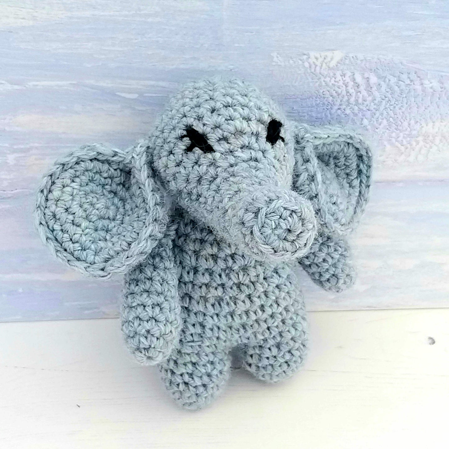 Baby Elephant Mini Crochet Kit in Luxury Wool & Alpaca