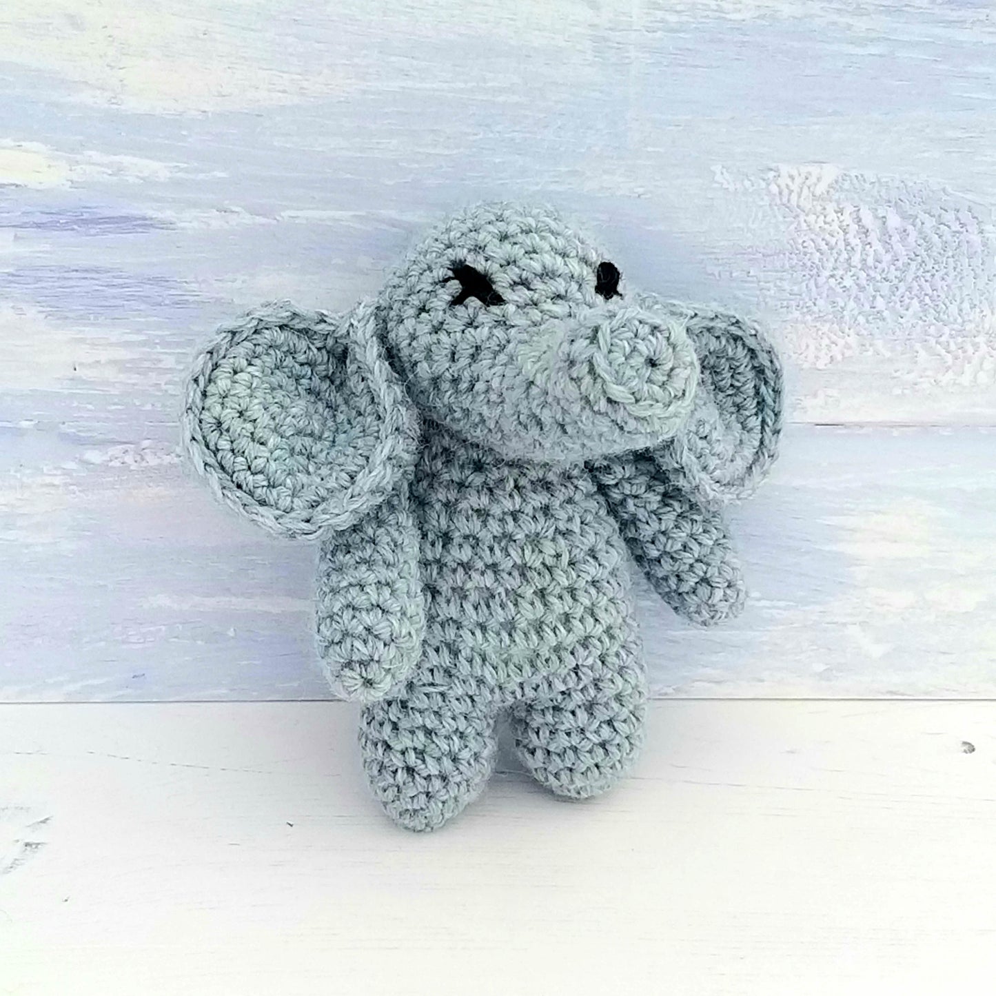 Baby Elephant Mini Crochet Kit in Luxury Wool & Alpaca