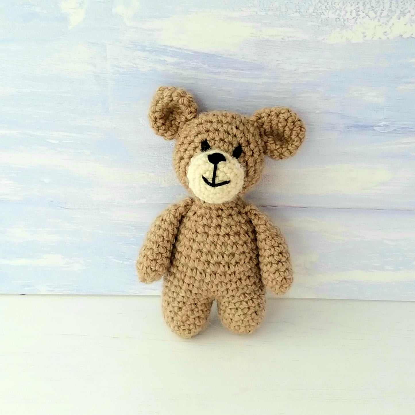 Baby Bear Mini Crochet Kit in Luxury Wool & Alpaca