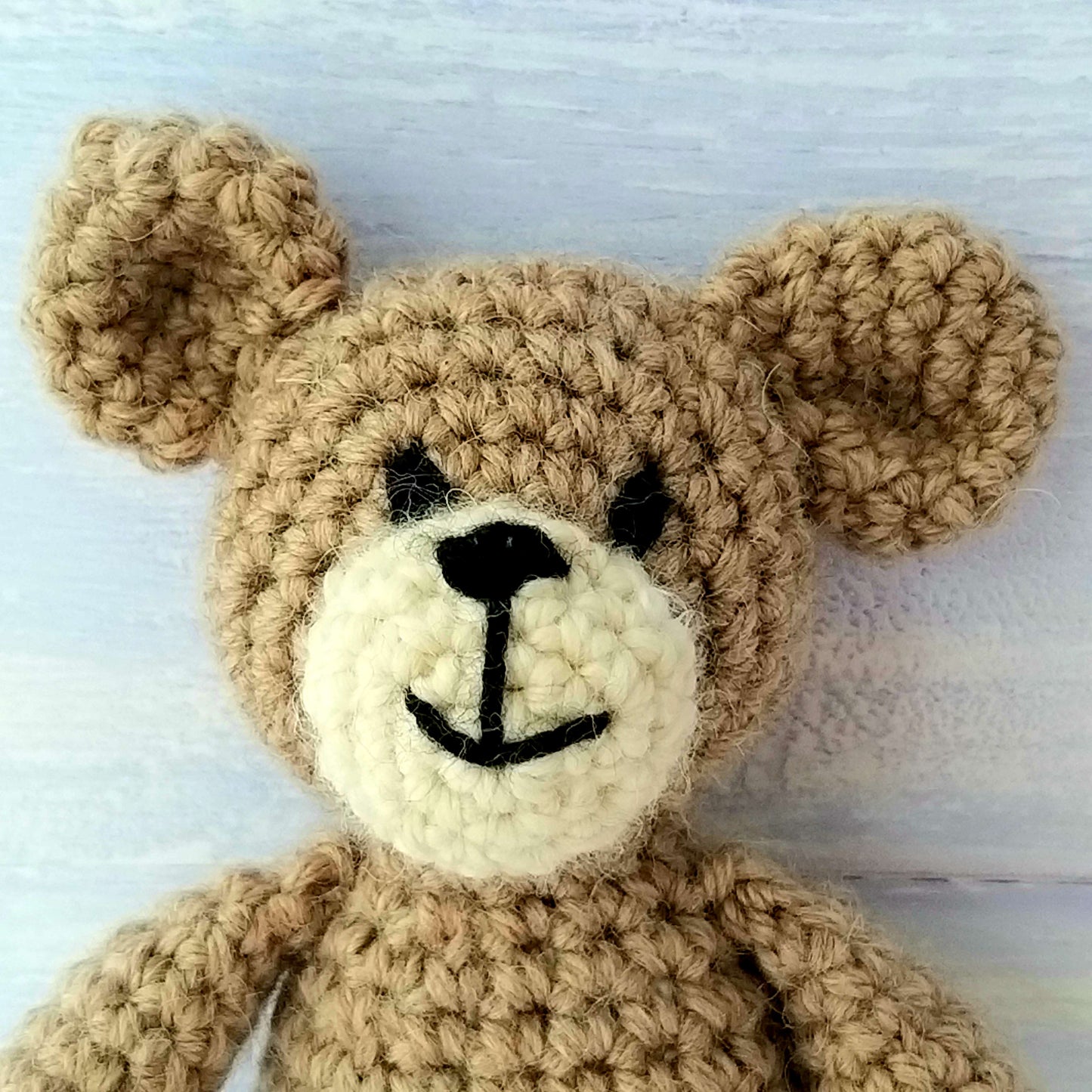 Baby Bear Mini Crochet Kit in Luxury Wool & Alpaca