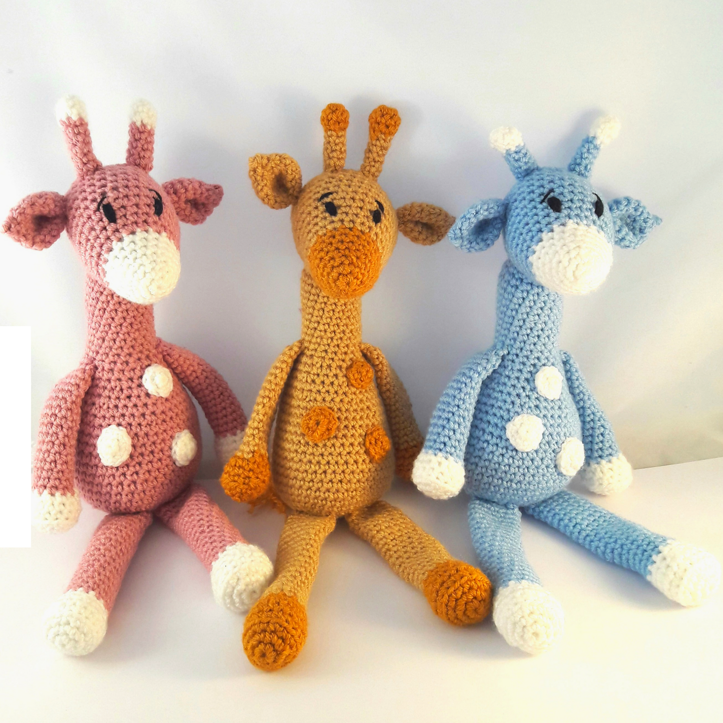 Crochet Pattern Bundle - PDF Patterns - Alfred the Lion, Arthur & Betsy Bunnies & Aimee the Giraffe