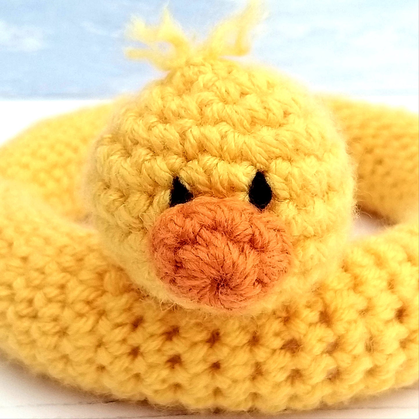Free Rubber Ducky Rubber Ring Crochet Pattern
