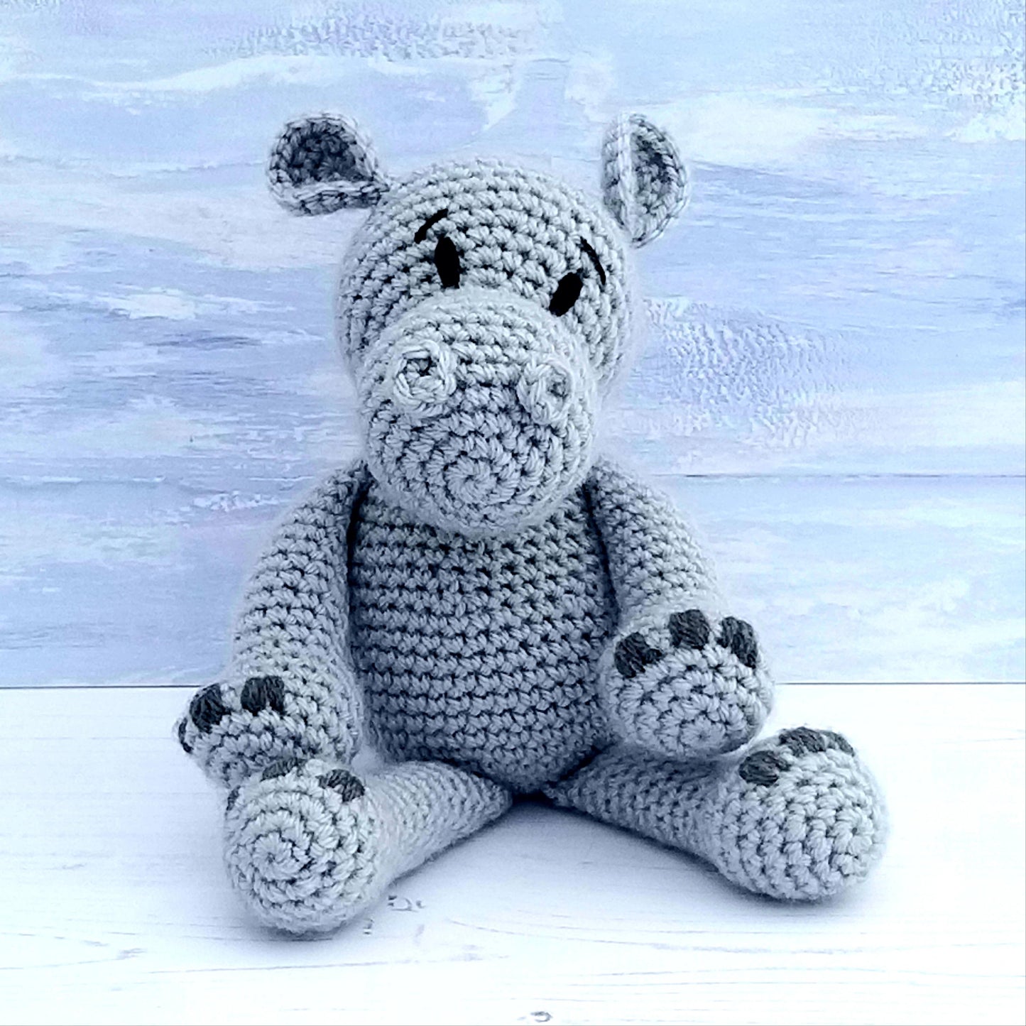 Henry the Hippo Luxury Crochet Kit