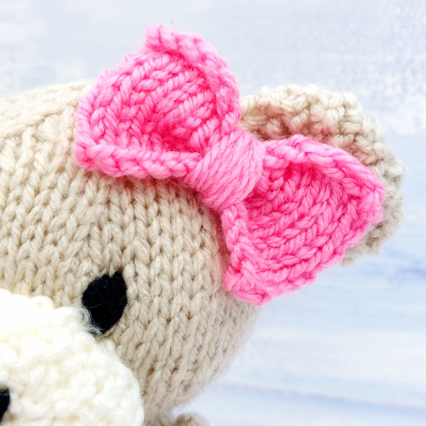 Knitted Tommy & Tilly the Bears - PDF Knitting Pattern