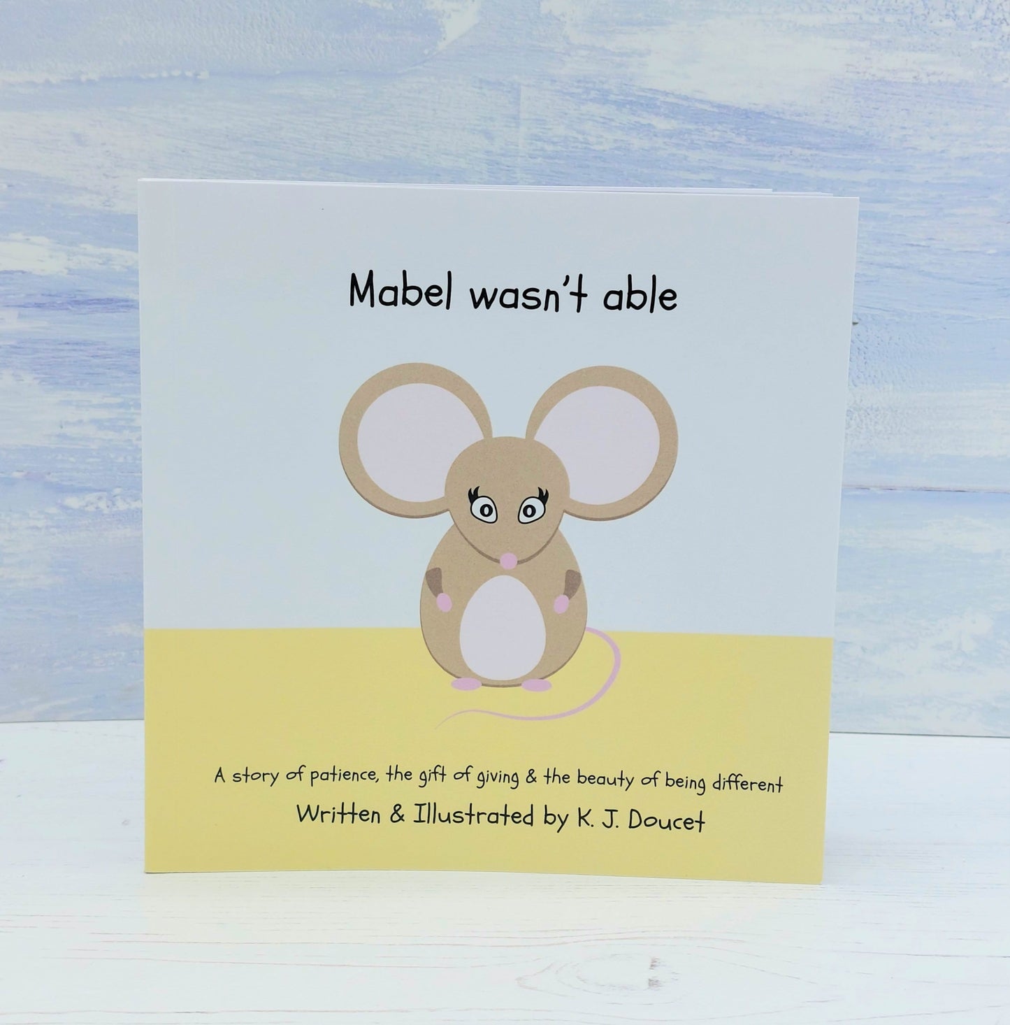 Mabel the Mouse Book and Crochet Kit Bundles