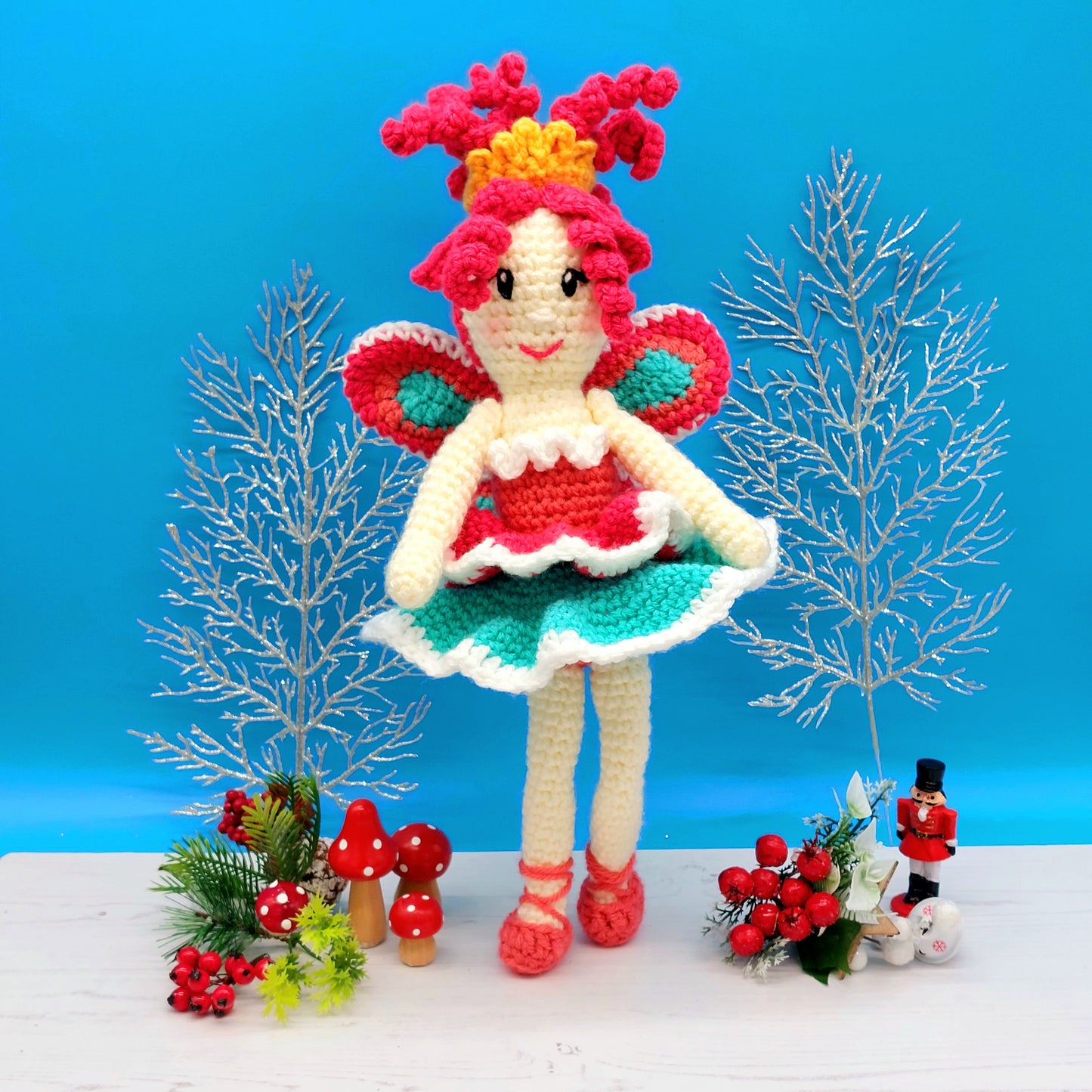 The BRAND NEW Christmas Fae the Sugar Plum Fairy Crochet Kit