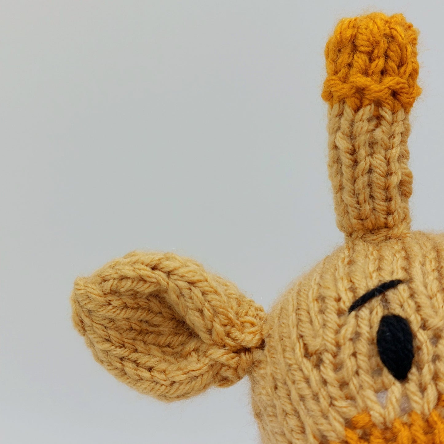 Knitted Amber the Giraffe - PDF Knitting Pattern