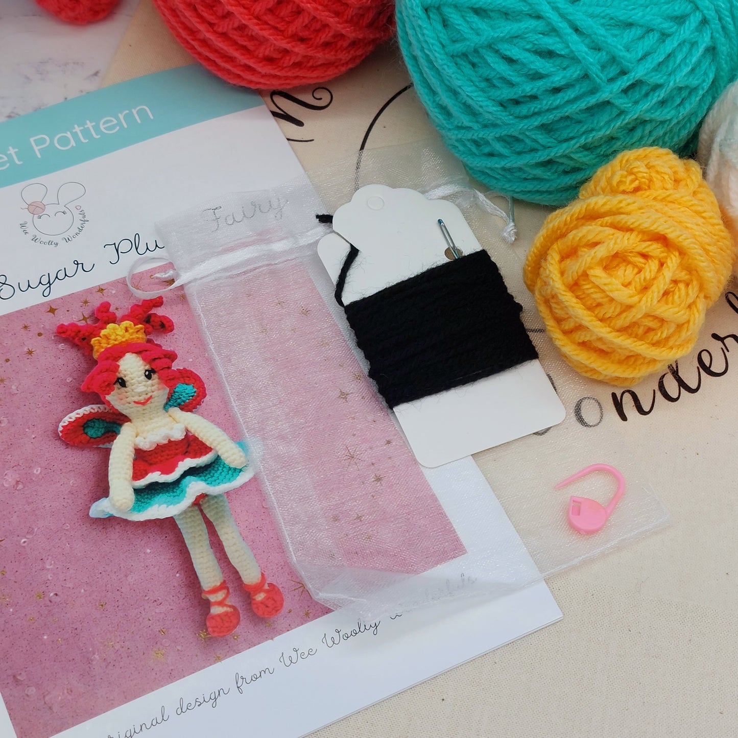 Fae the Sugar Plum Fairy Crochet Kit