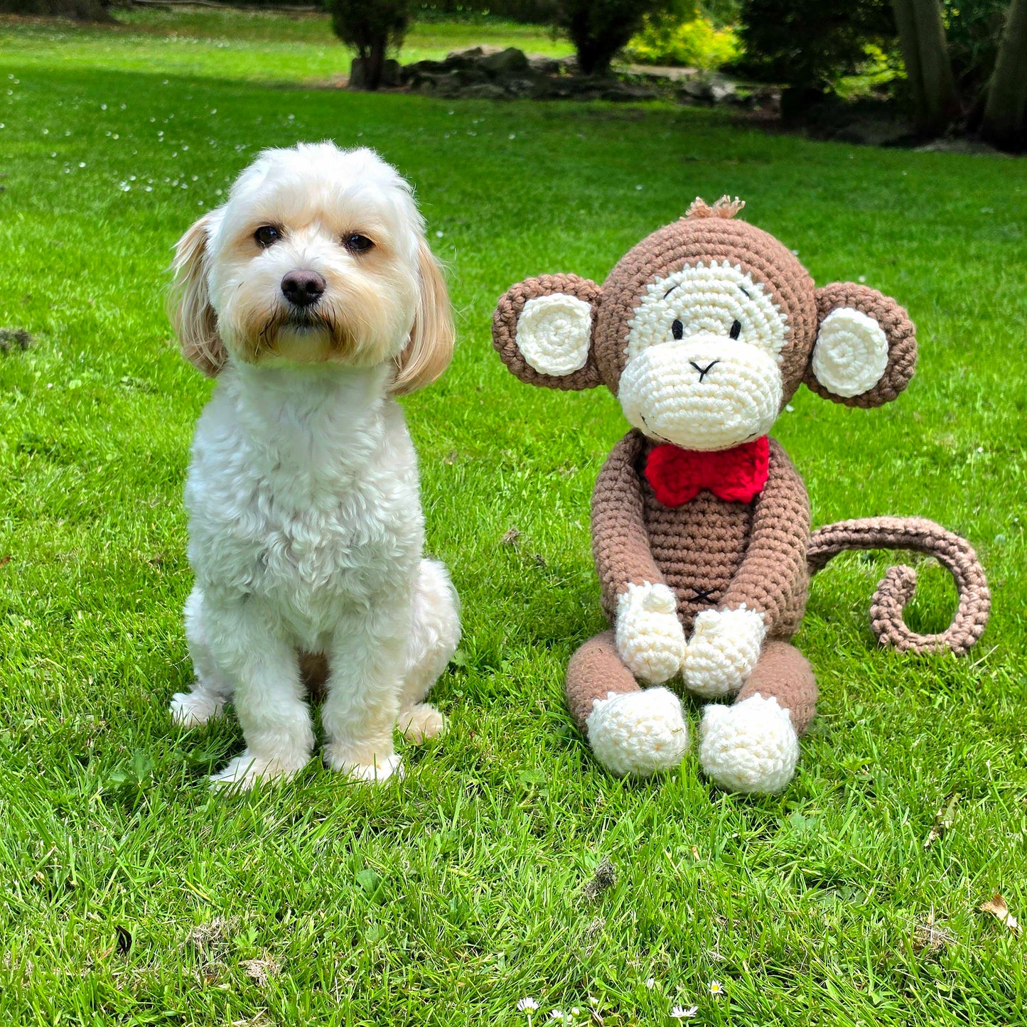 Mr Bananas the HUGE Monkey Crochet Kit