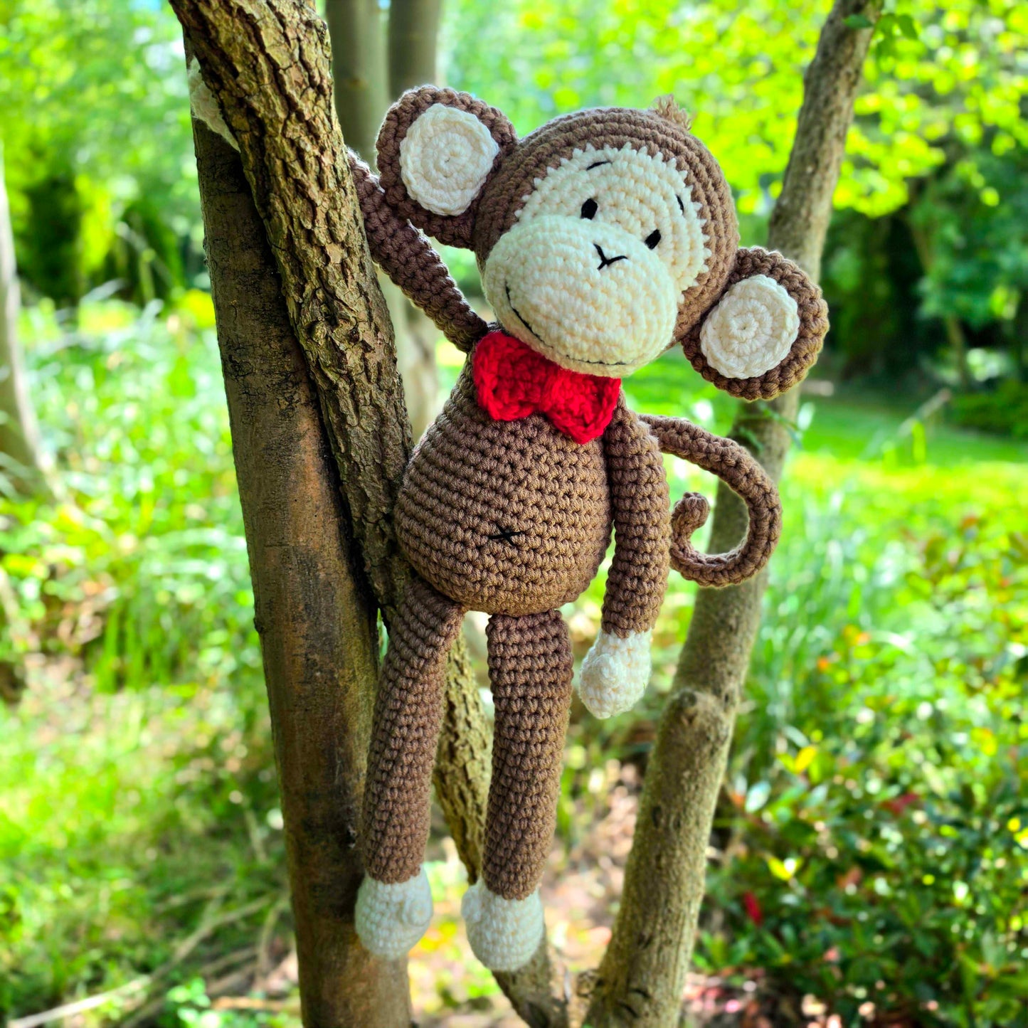 Mr Bananas the HUGE Monkey Crochet Kit