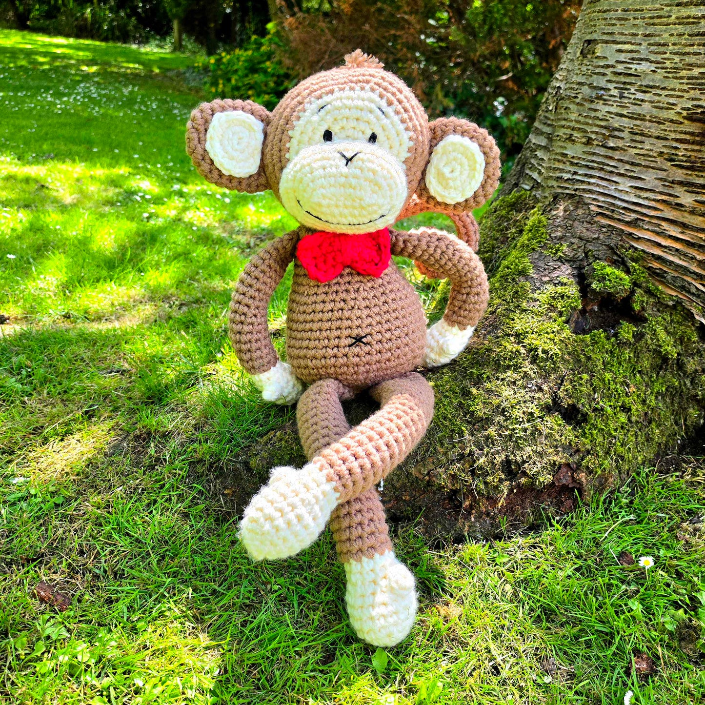 Mr Bananas the HUGE Monkey Crochet Kit