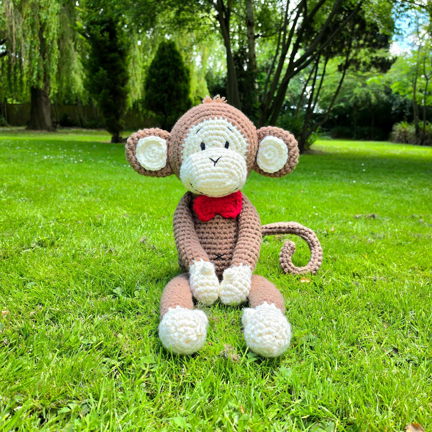 Mr Bananas the HUGE Monkey Crochet Kit