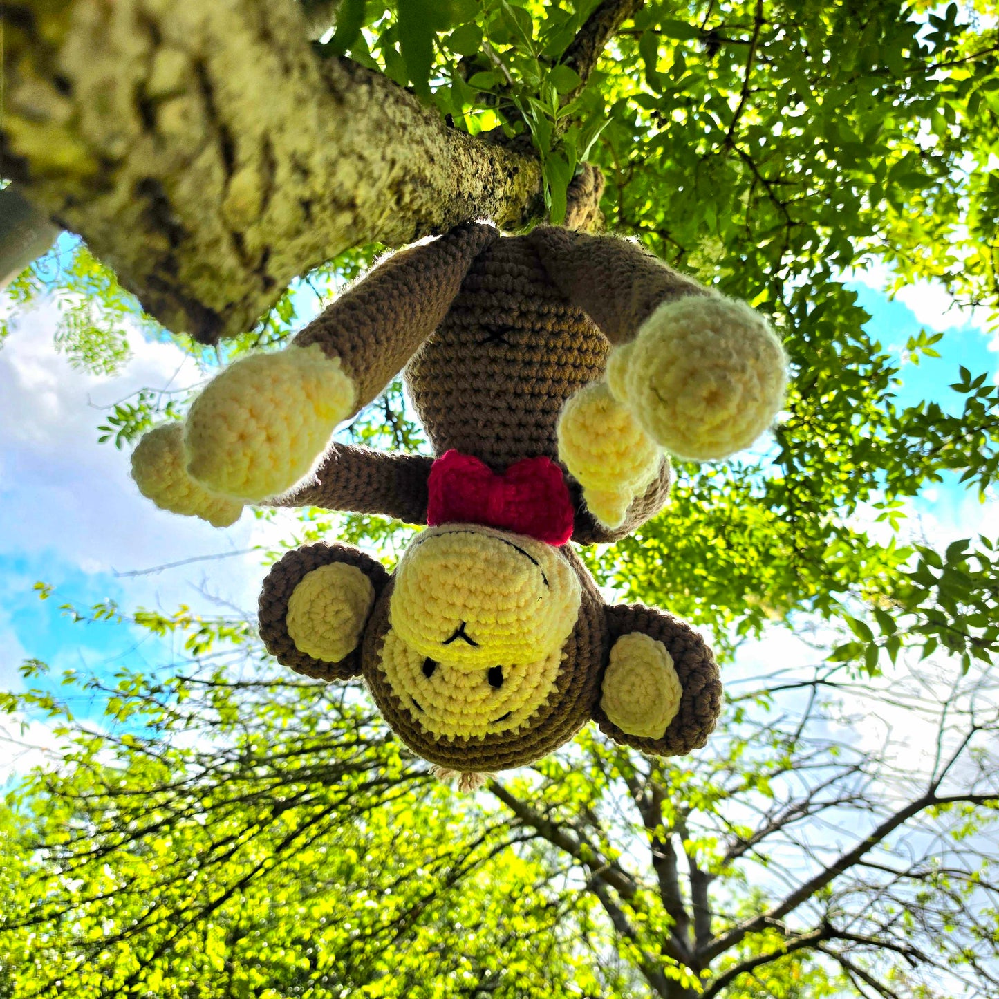 Mr Bananas the HUGE Monkey Crochet Kit