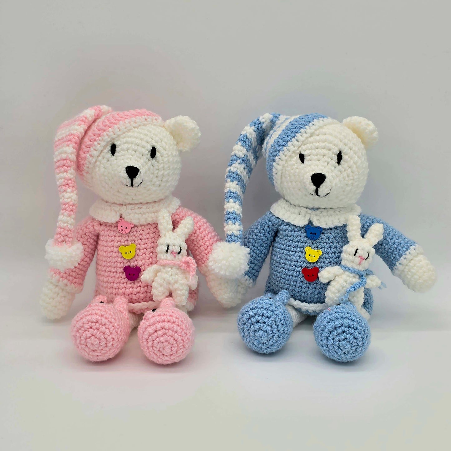 Bobby & Betty the Bedtime Bear Crochet kits