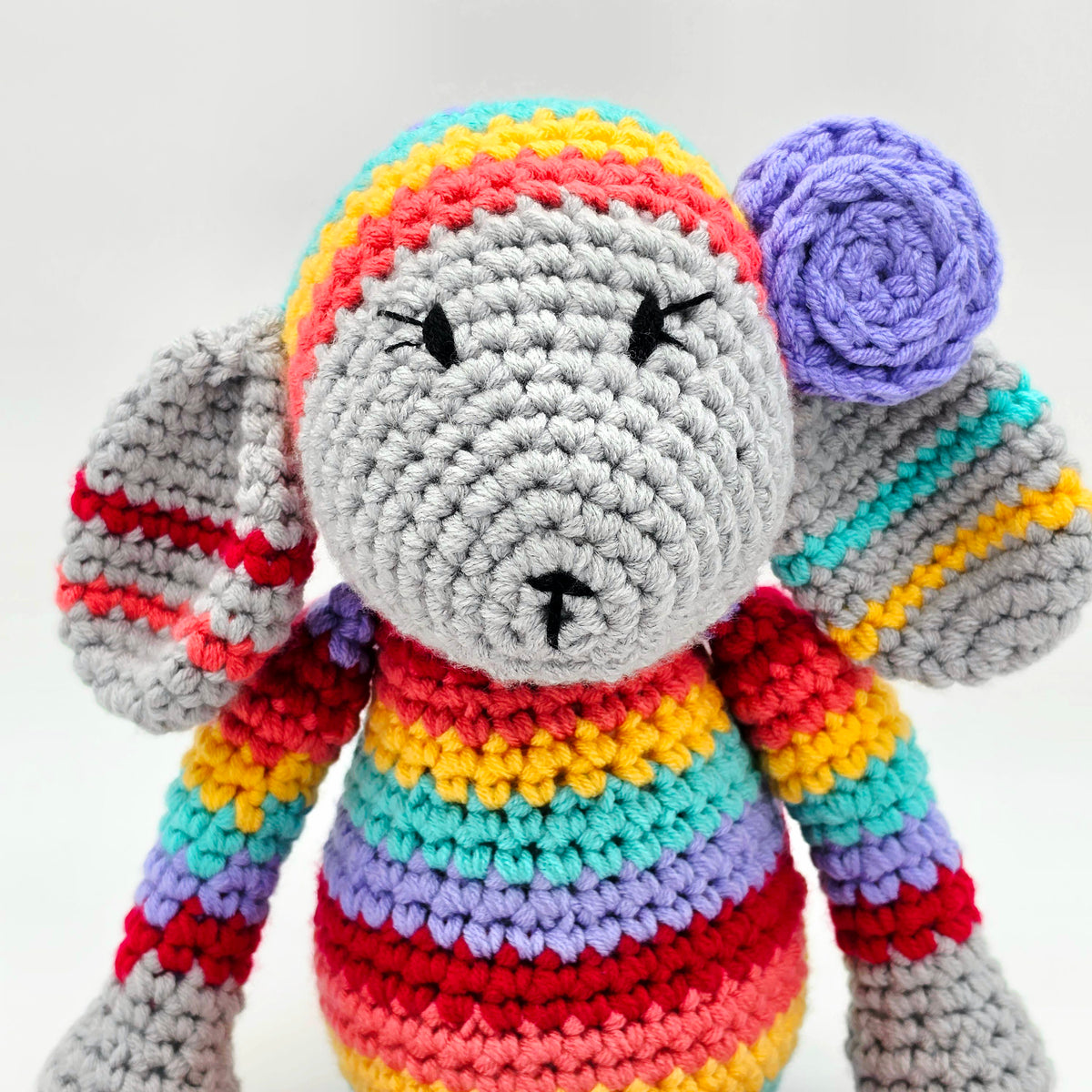 HUGE Rainbow Lamb Crochet Kit