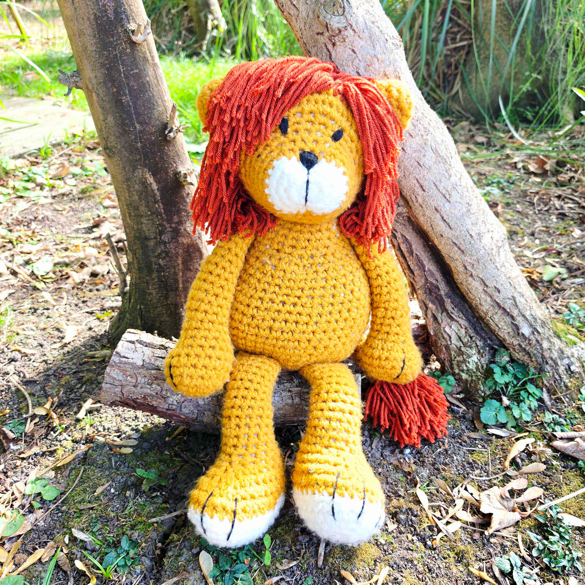 Boris the HUGE Lion Crochet Kit