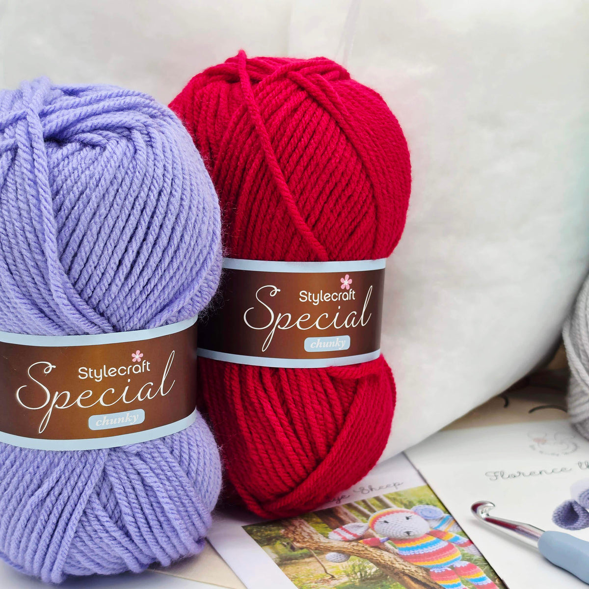 HUGE Rainbow Lamb Crochet Kit