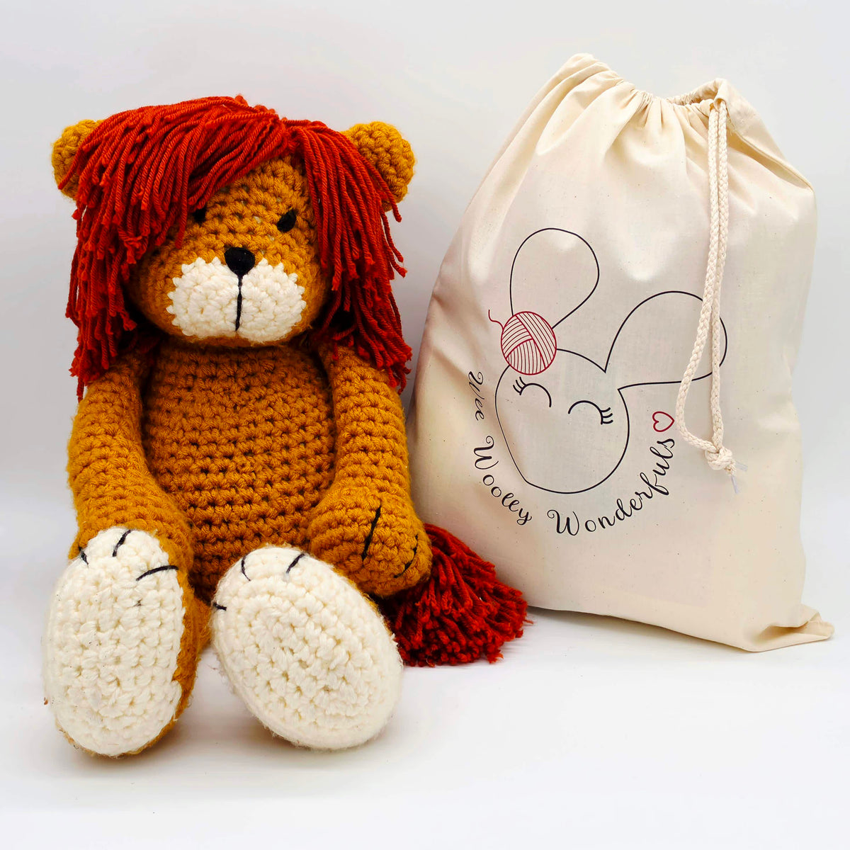 Boris the HUGE Lion Crochet Kit