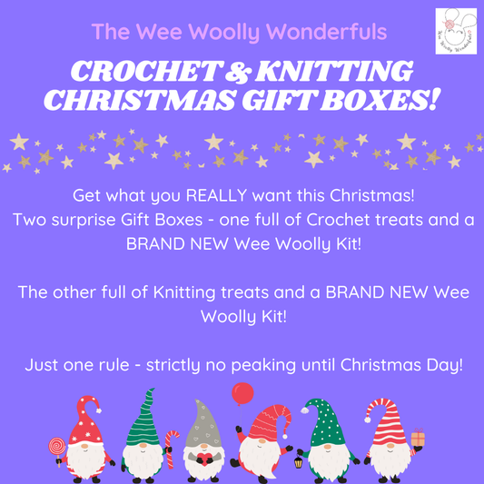 Crochet & Knitting Christmas Gift Boxes 2025