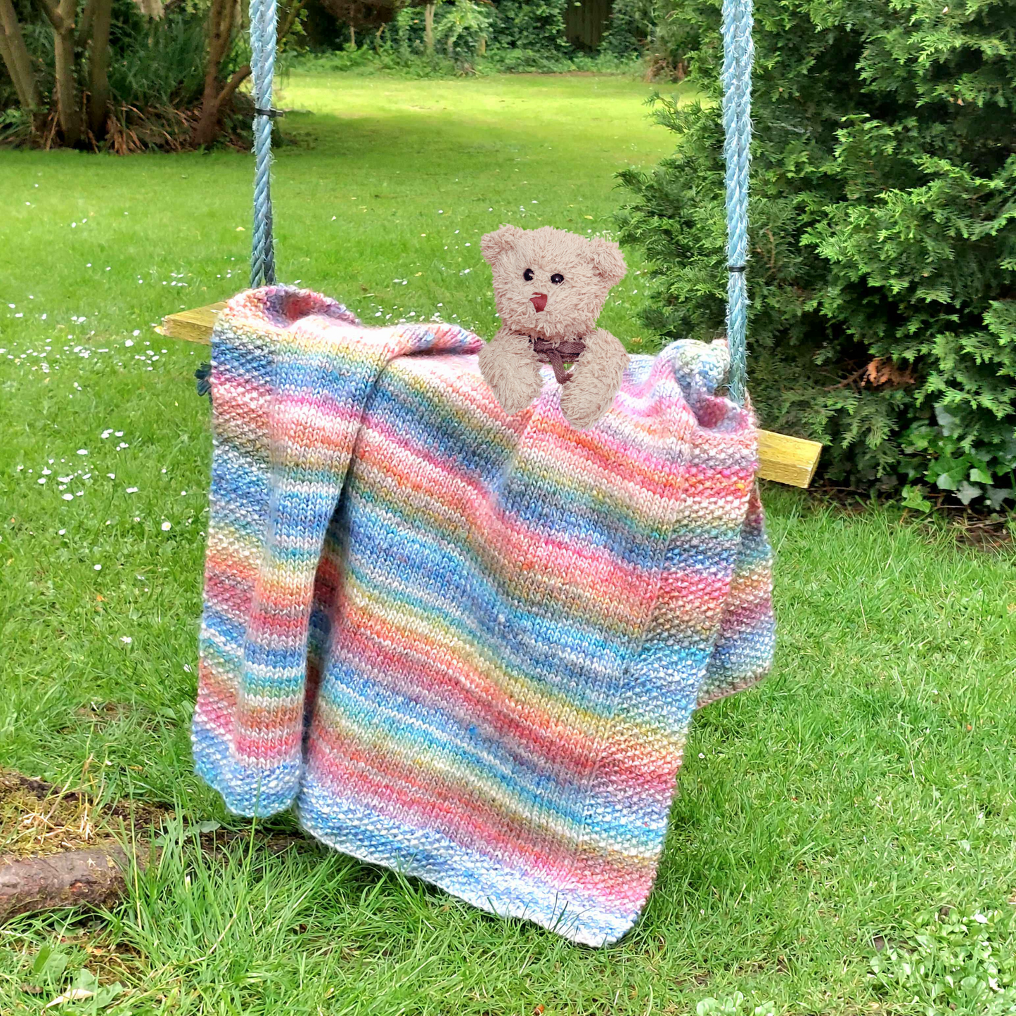 Sweet Dreams Baby Blanket - PDF Knitting Pattern