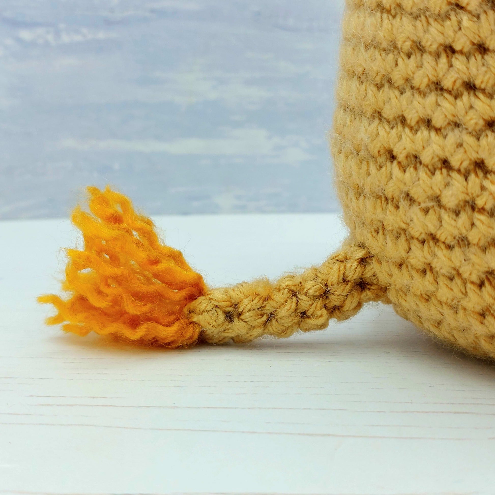 DIY Beginner Crochet Kit (Gold Cat)