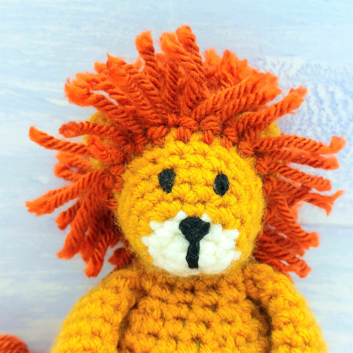 Baby Lion Mini Crochet Kit