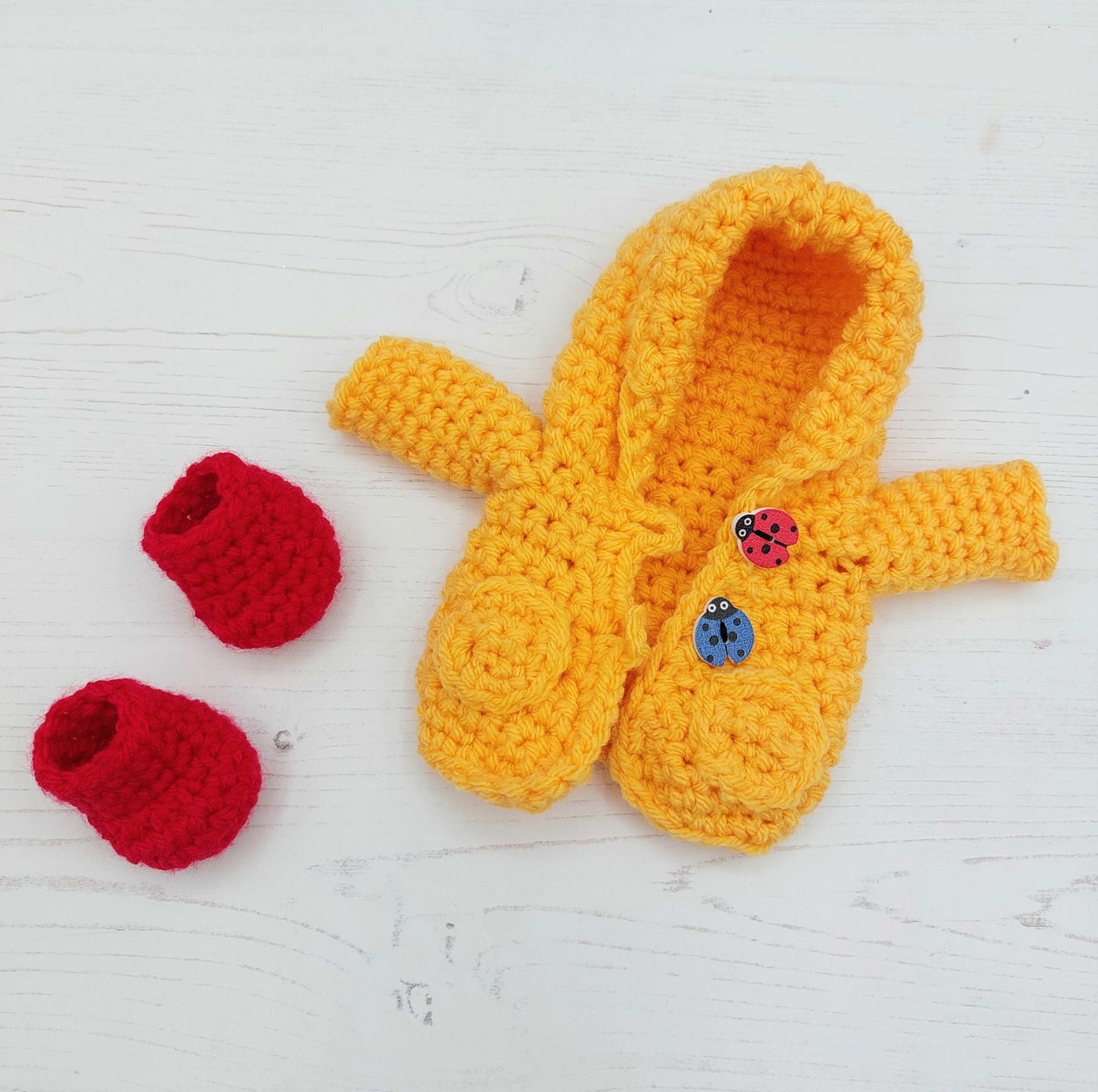 Baby Waffles the Bear Mini Crochet Kit