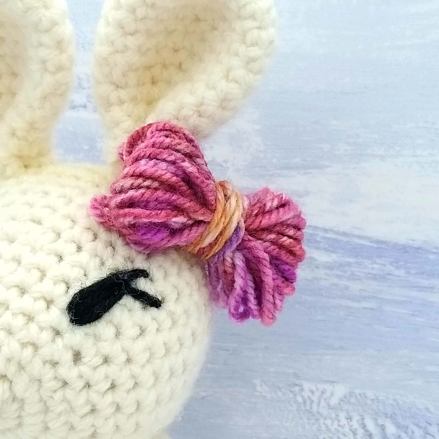 Hand-made Crochet Bunny