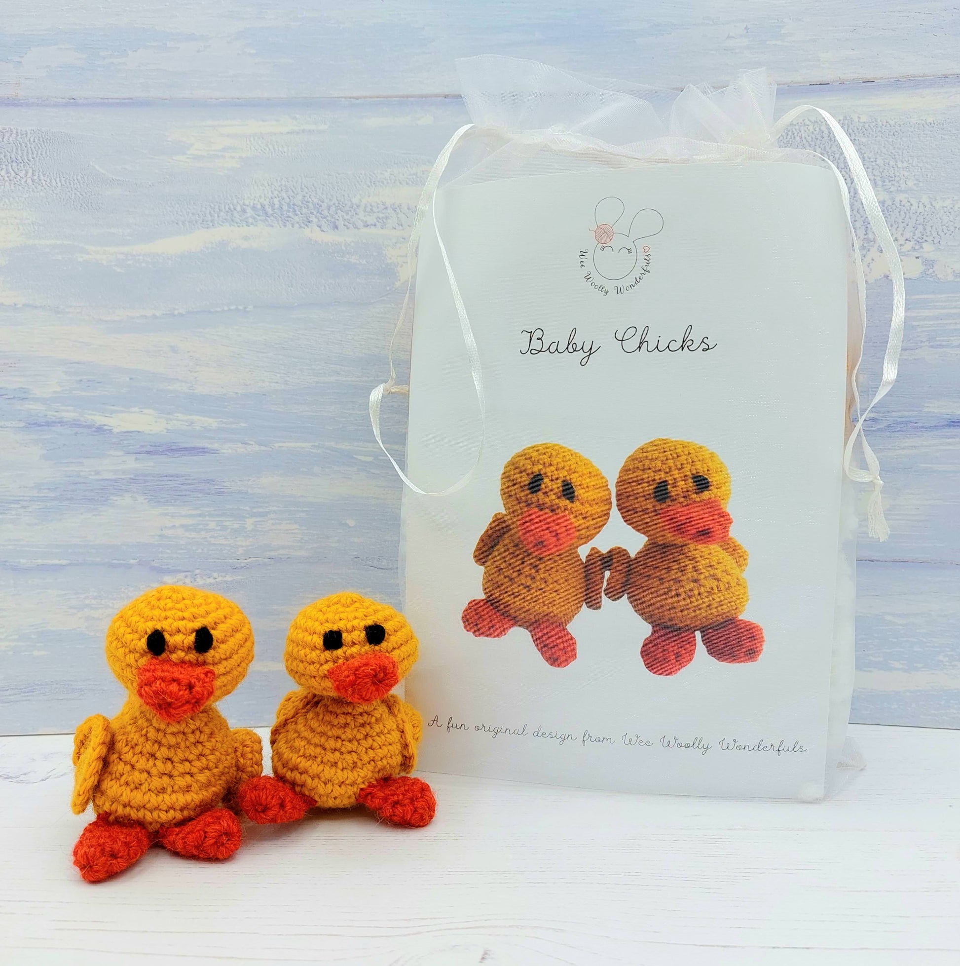 Crochet Chicks with Kit Bag