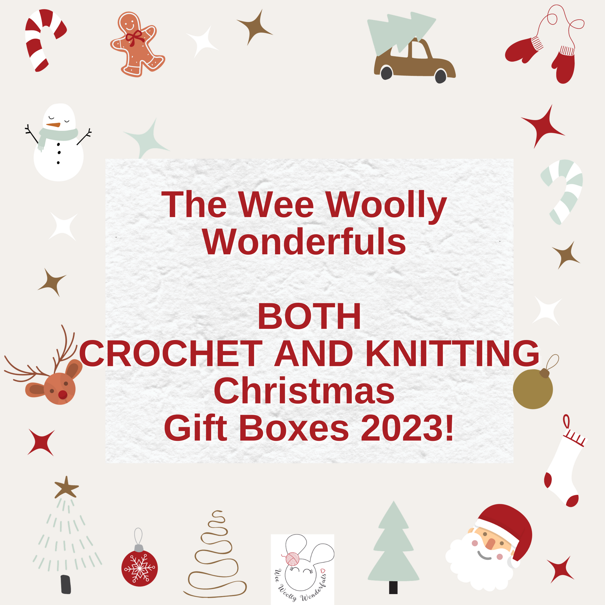 Knitting and Crochet Christmas Boxes 2023