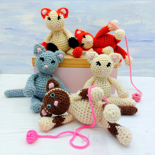 Beginner Sheep Crochet Kit Easy Crochet Starter Kit Crochet Animals Kit  Amigurumi Kit Crochet Gift Animal Crochet Store 