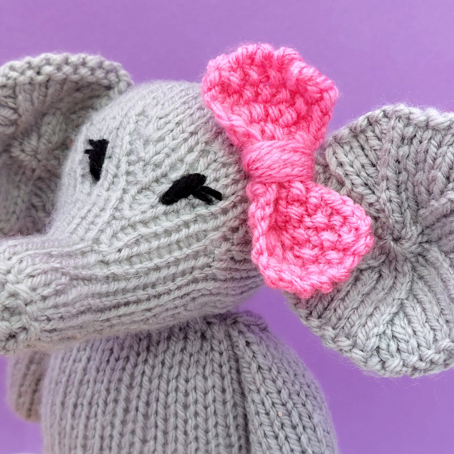 Elliott & Emily the Elephants Knitting Kit