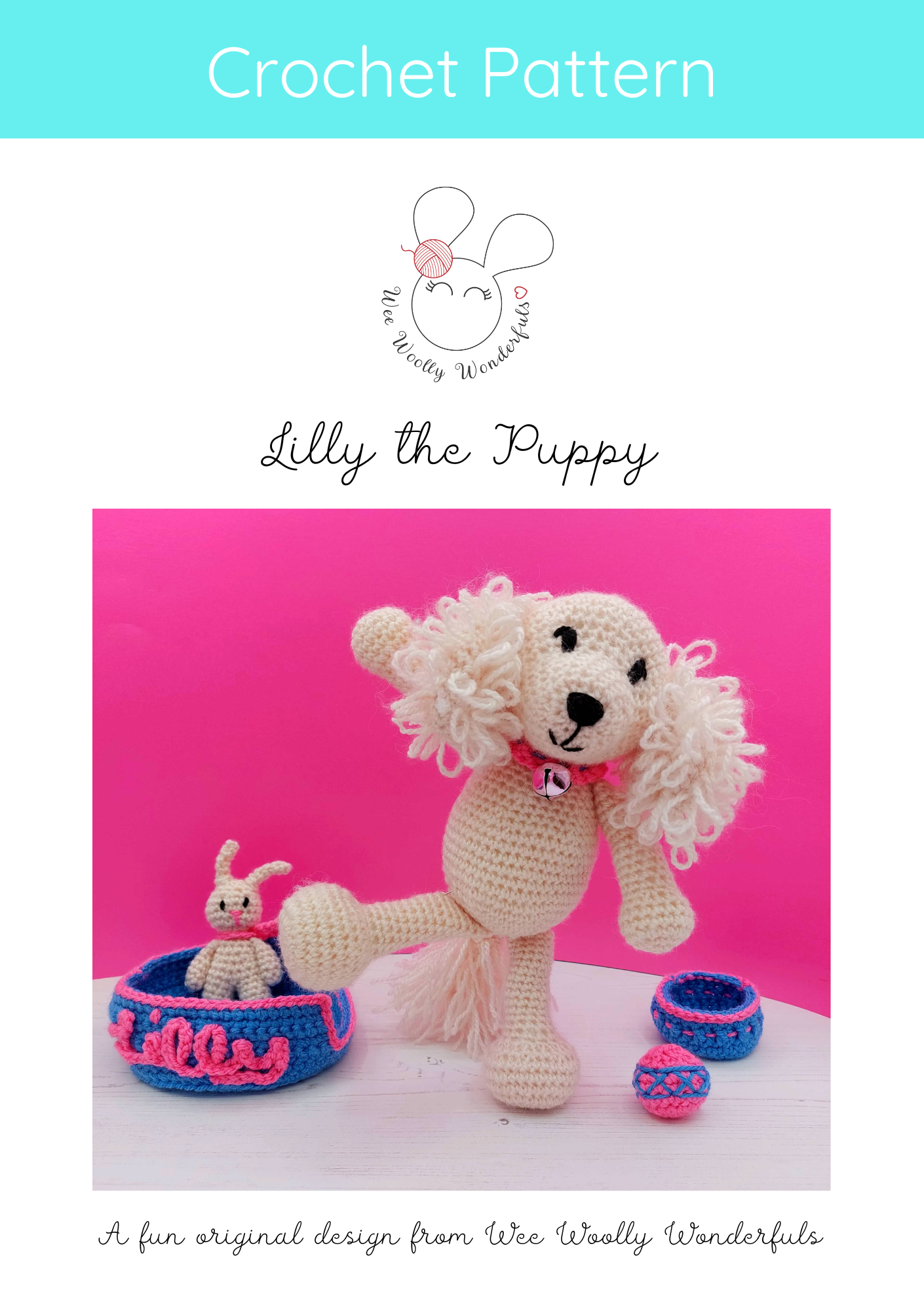 Lilly the Puppy - PDF Pattern