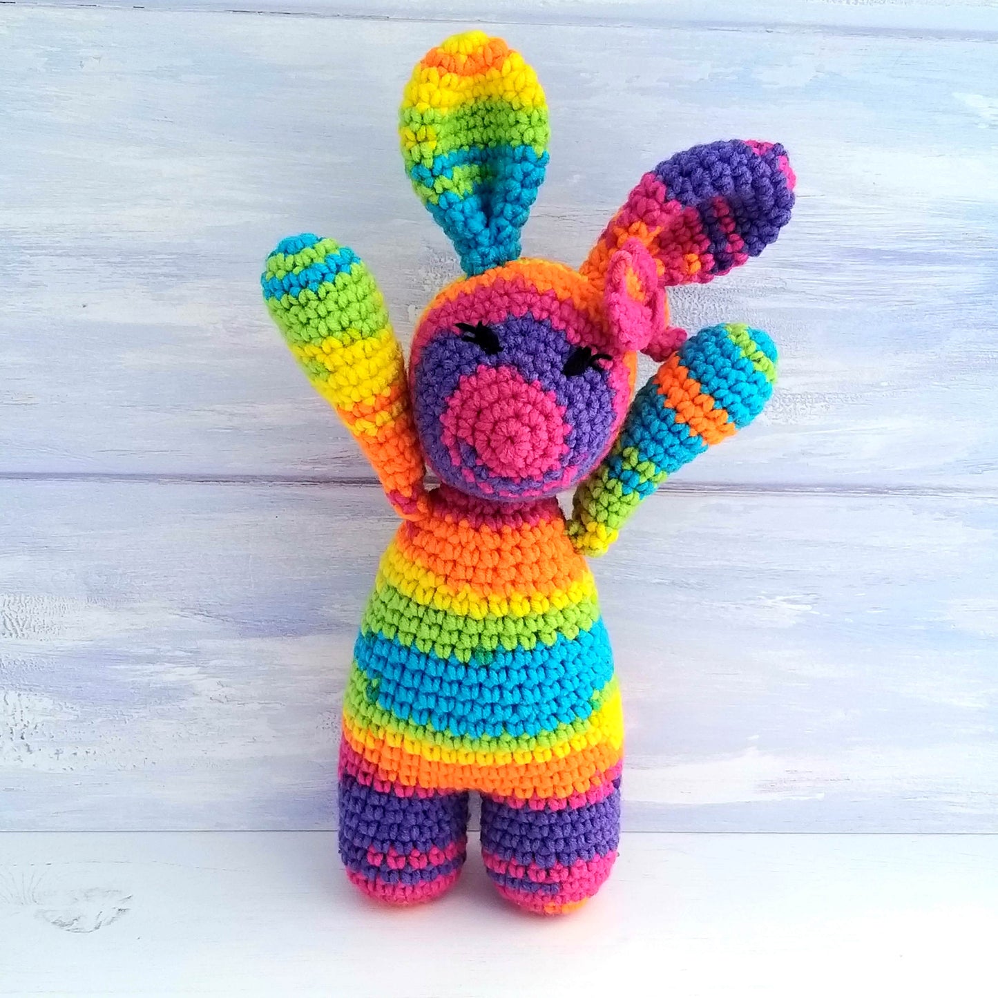 Hand-made Crochet Bunny