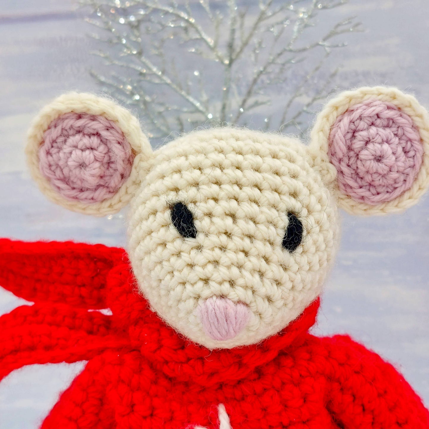 Christmas Mice PDF Crochet Pattern - Milo & Molly