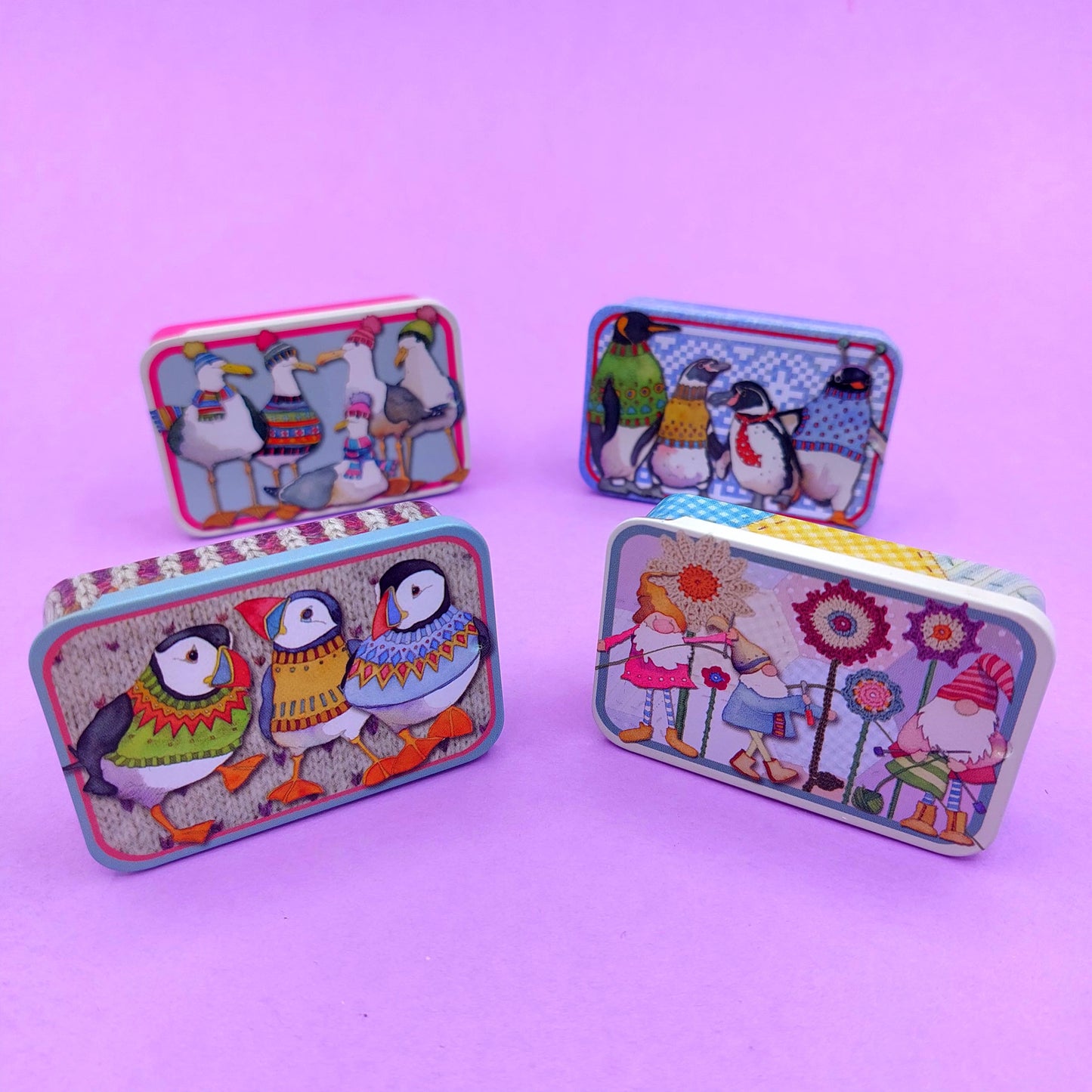 Cute Pocket Tins - choose from 4 designs