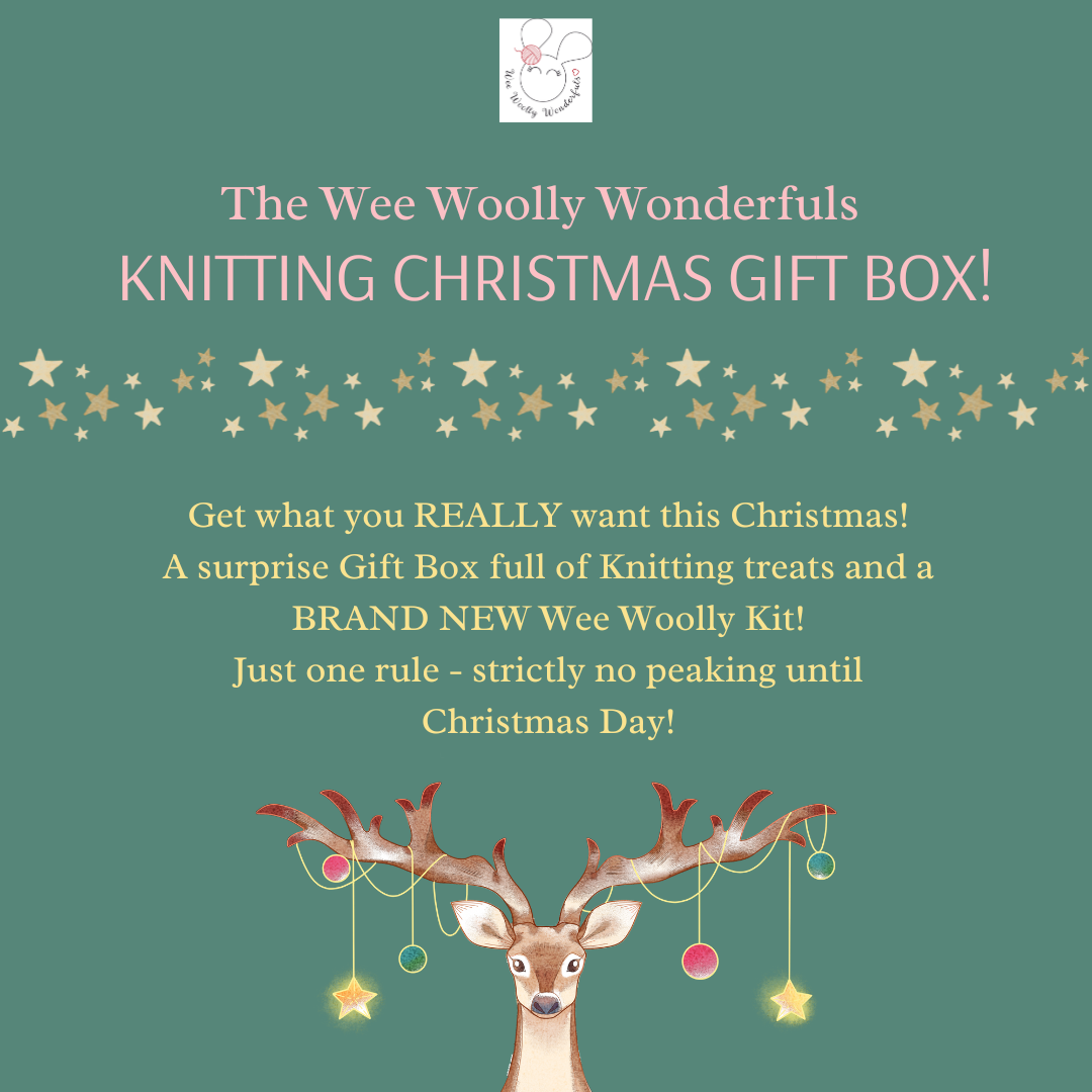 Crochet or Knitting Christmas Gift Box 2024