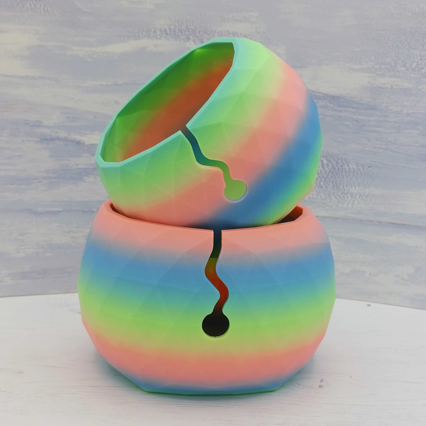Rainbow Yarn Bowls - 2 sizes available