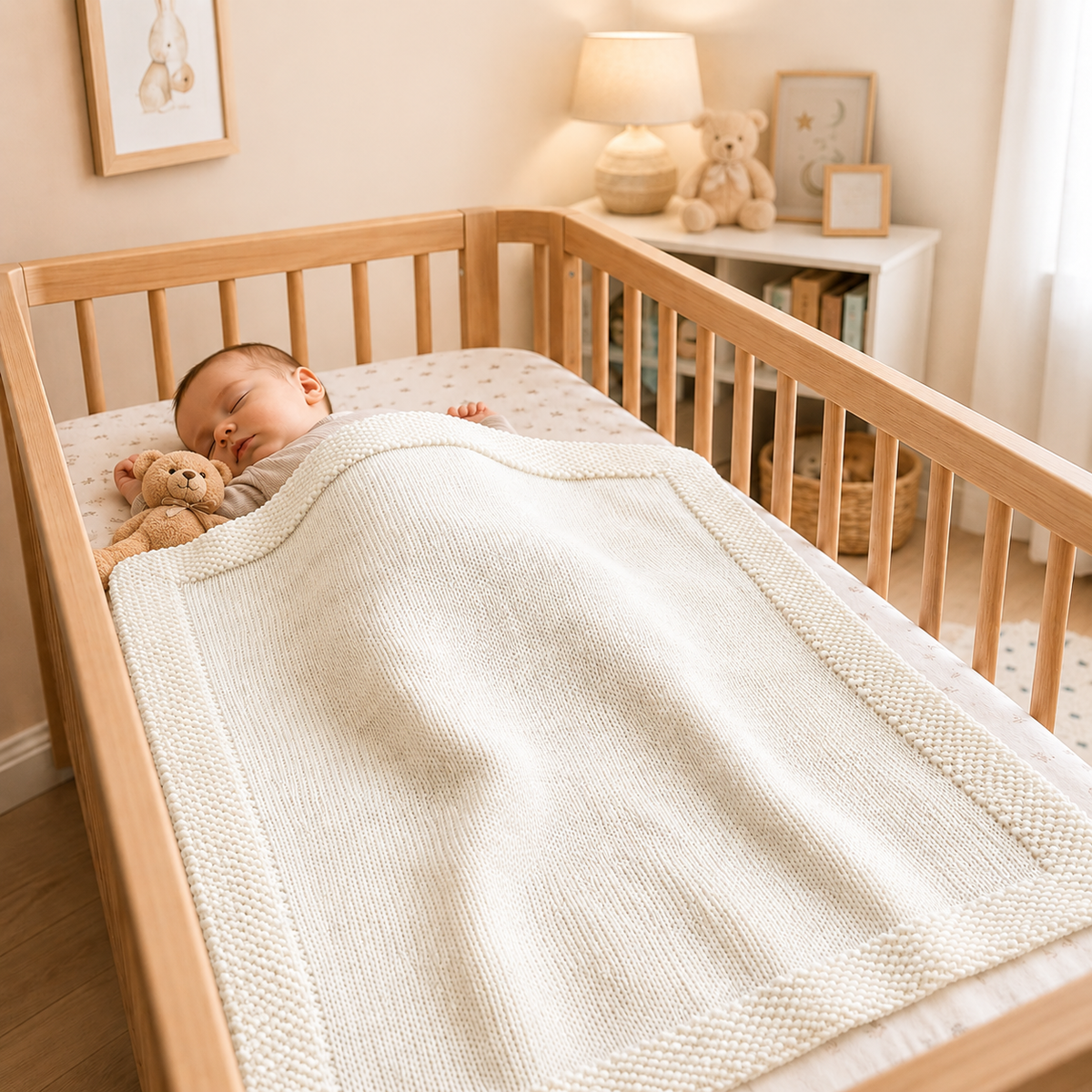Baby Blanket Knitting Kit - Sweet Dreams Blanket in soft Stylecraft Special for Babies - With step-by-step Video Tutorials (Copy)