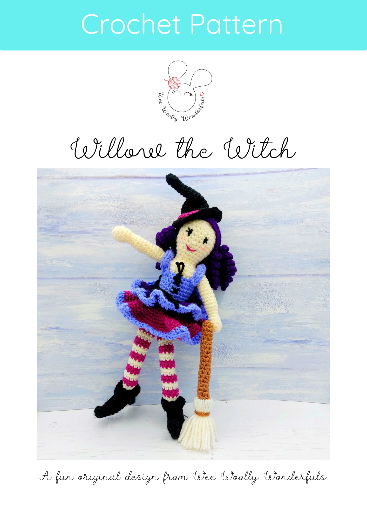 Willow the Witch - PDF Crochet Pattern