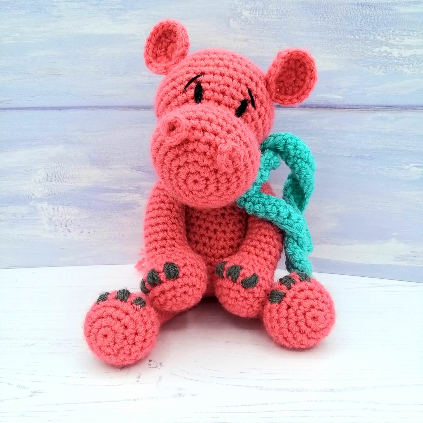 Henry or Henrietta the Hippo Luxury Crochet Kit