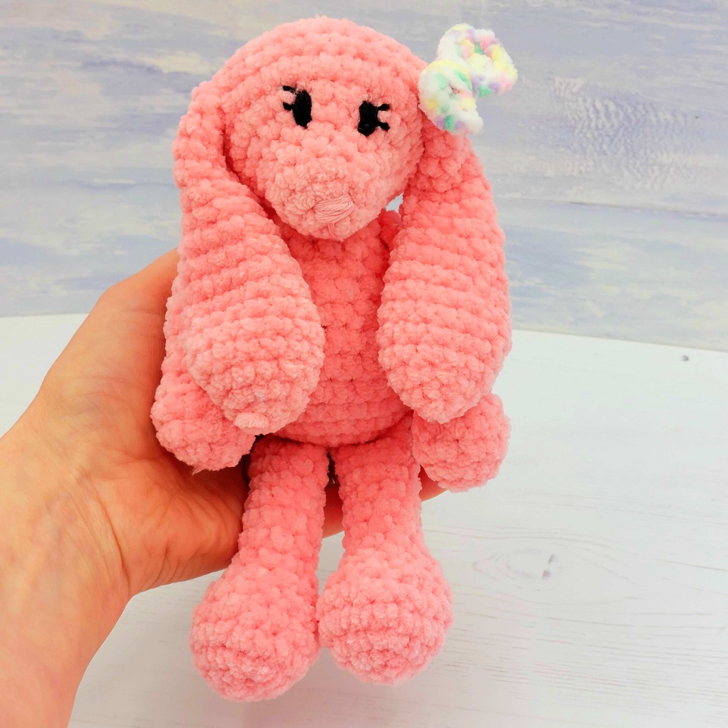 Baby Lop-eared Bunny Mini Crochet Kit